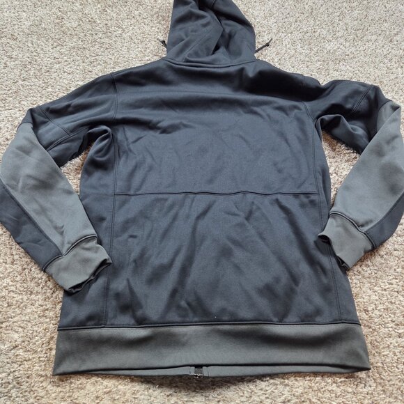 Nike Kentucky Wildcats Hoodie Sweatshirt Mens Medium Black Full Zip Jacket - Picture 5 of 6